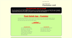 Desktop Screenshot of footster.net